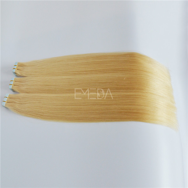 Invisible stick tape hair extension hot sell and fashion pouple in USA and Europe JF18